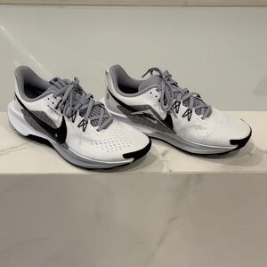 Nike Pegasus Trail 5 White and Gray Shoes
